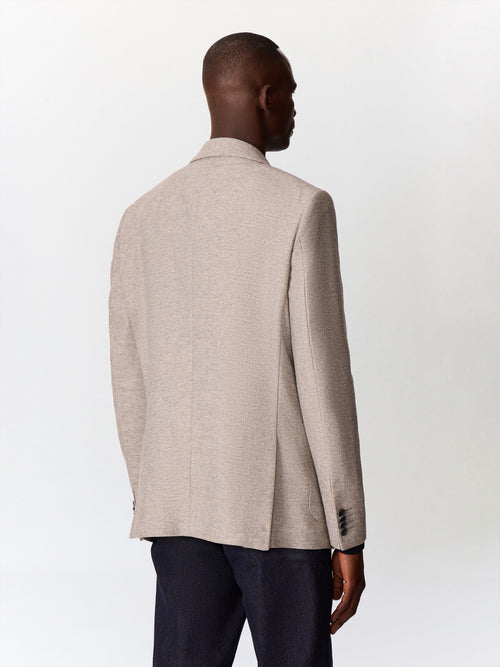 Veste regular en coton et laine gris - 2 - Father & Sons   - 11 