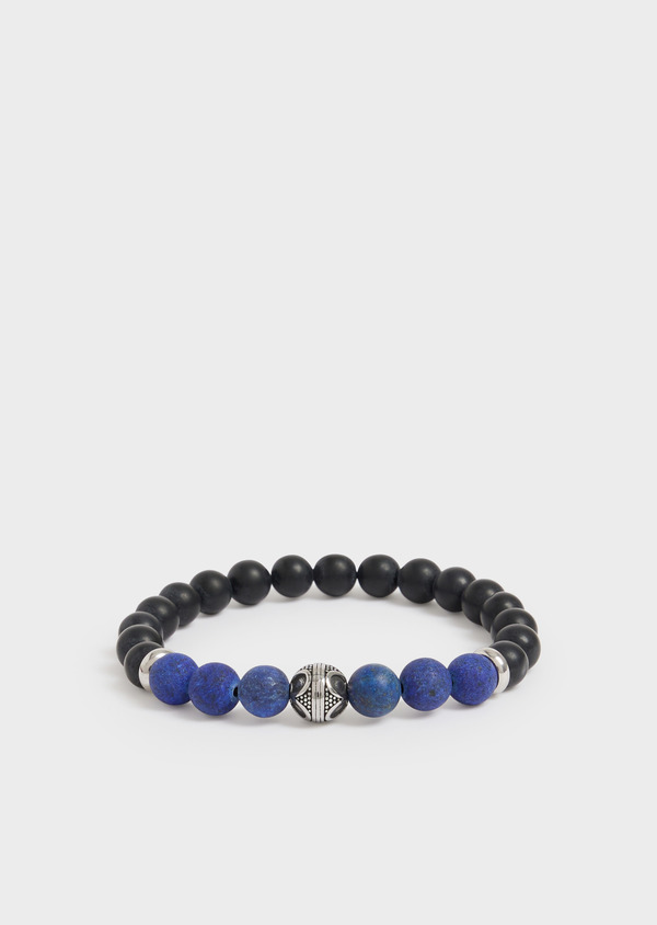 Bracelet en perles agathe bleu turquin - Father and Sons 51563