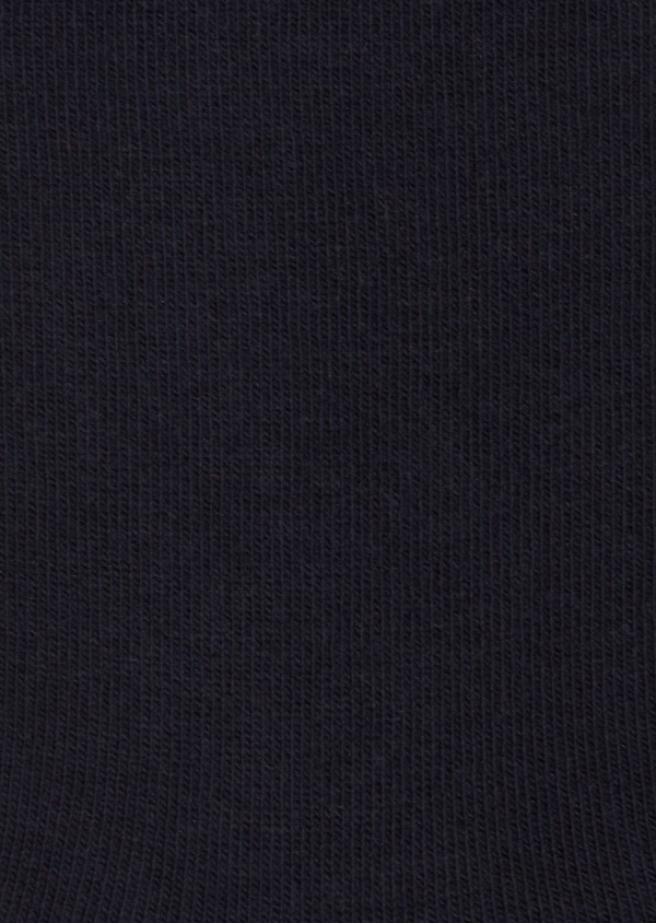 Chaussettes en coton mélangé bleu marine à motif père noël - Father and Sons 42628