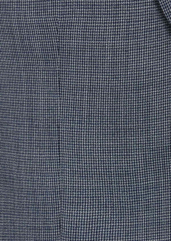 Costume 2 pièces Regular en laine unie bleu chambray - Father and Sons 47135