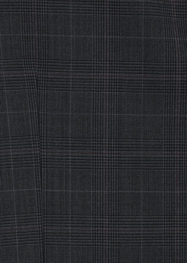 Gilet de costume en laine grise Prince de Galles - Father and Sons 47420