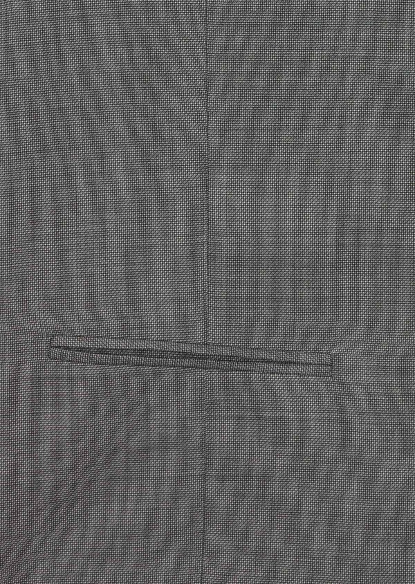 Gilet de costume en laine stretch naturelle unie grise - Father and Sons 47602
