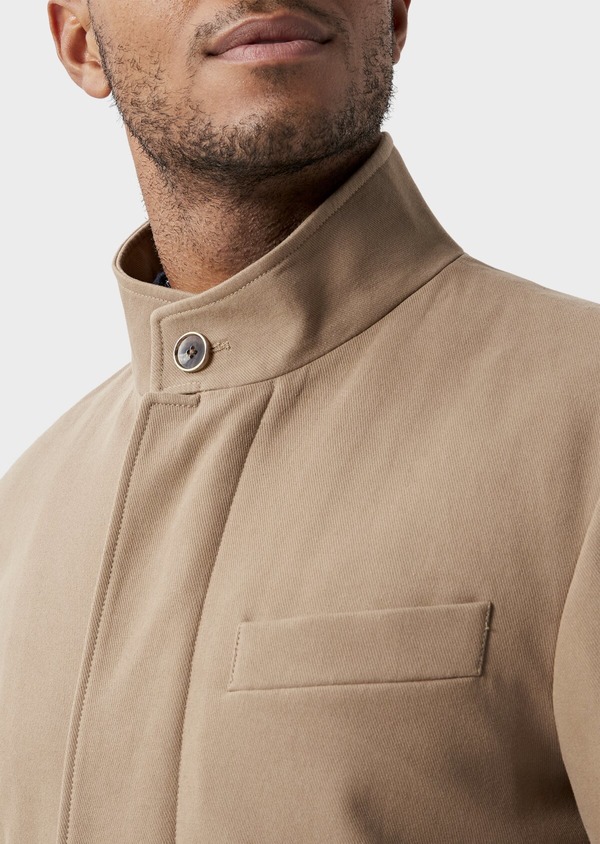 Trench uni cognac 2 en 1 - Father and Sons 42012