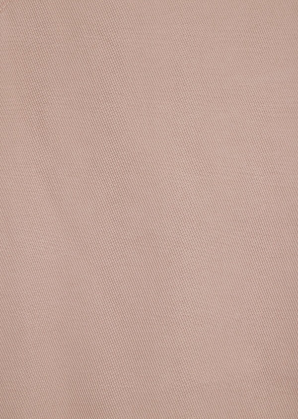 Bermuda en coton stretch uni rose clair - Father and Sons 34477