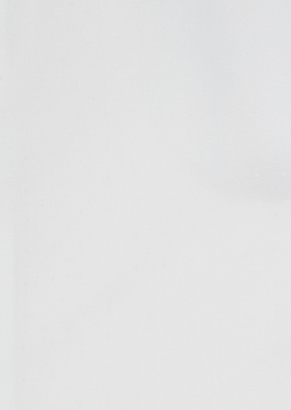 Chemise habillée Slim en popeline de coton blanc à pois ton-sur-ton - Father and Sons 32399