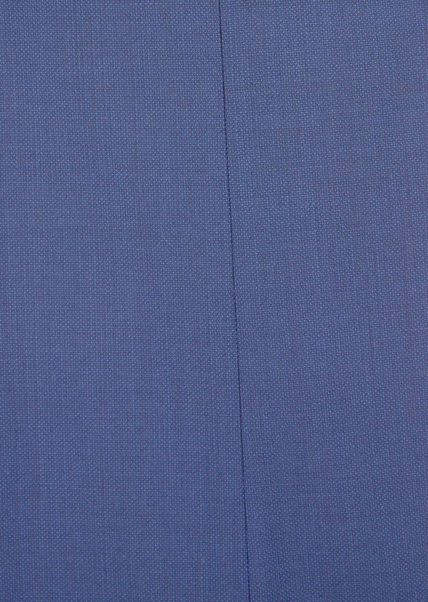 Costume 2 pièces Slim en laine stretch Naturelle unie bleu indigo - Father and Sons 37463