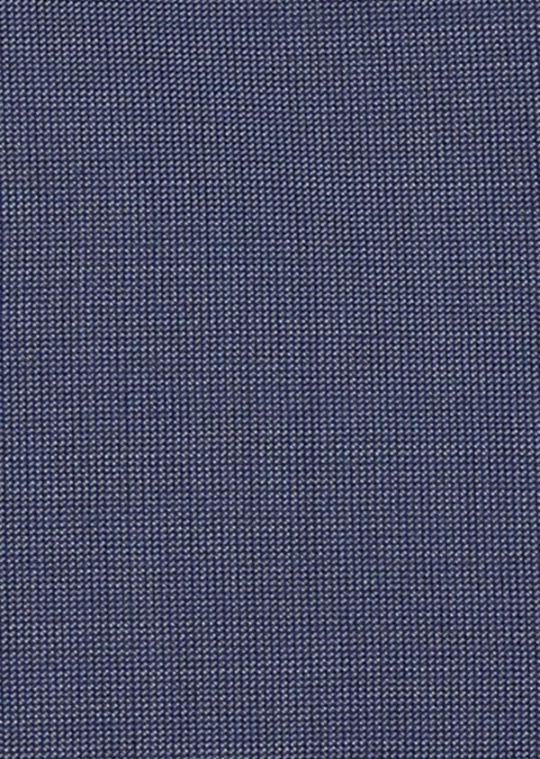 Gilet de costume coordonnable en laine mélangée unie bleu chambray - Father and Sons 31071
