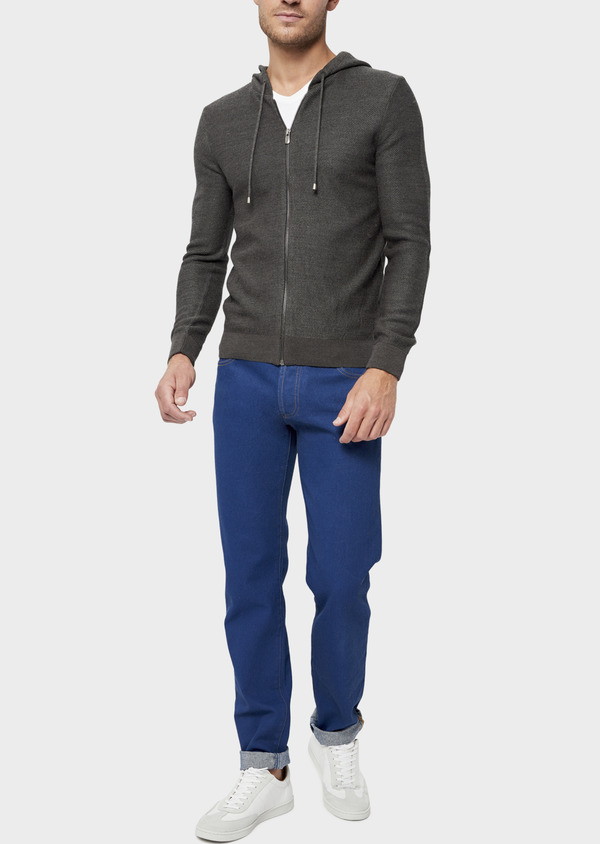 Jean skinny en coton bleu - Father and Sons 36030