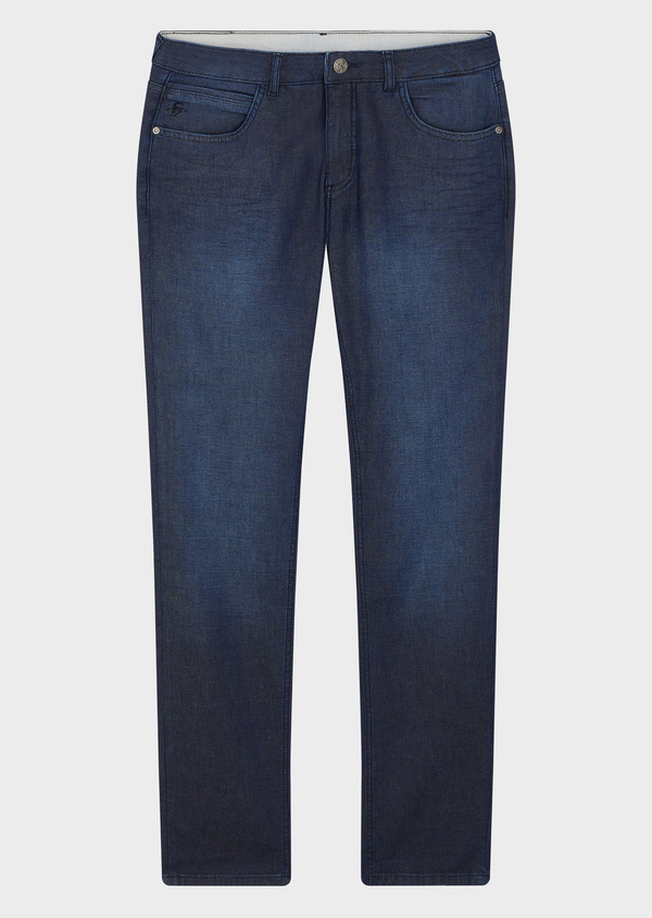 Jean skinny en coton stretch bleu - Father and Sons 63402