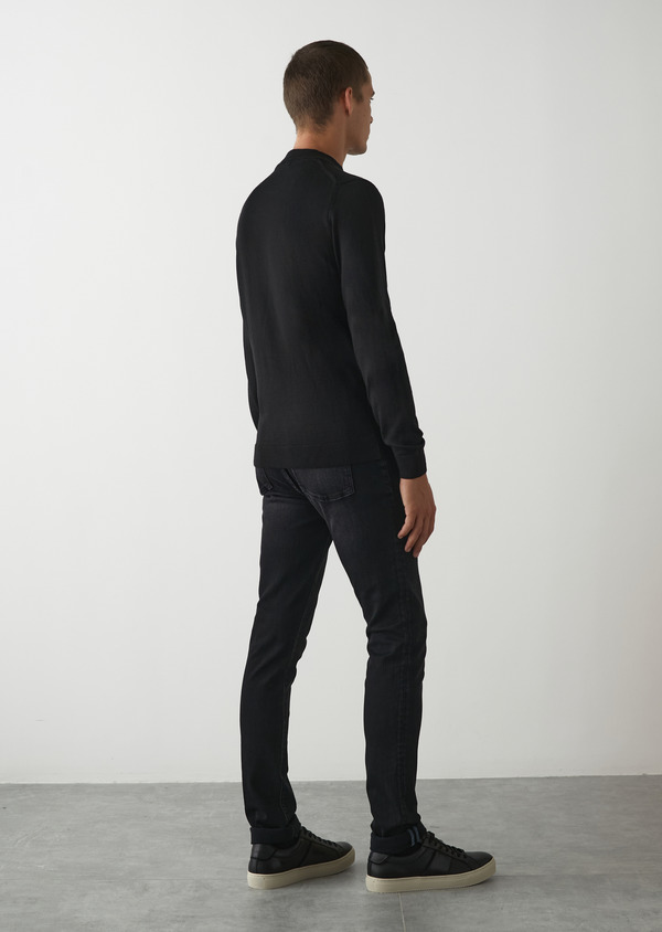 Jean skinny en coton stretch noir - Father and Sons 48729
