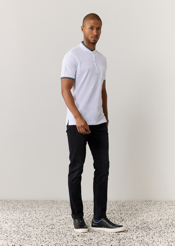 Jean skinny en coton stretch noir - Father and Sons 60251