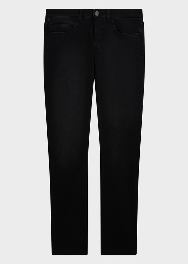 Jean skinny en coton stretch noir - Father and Sons 60254