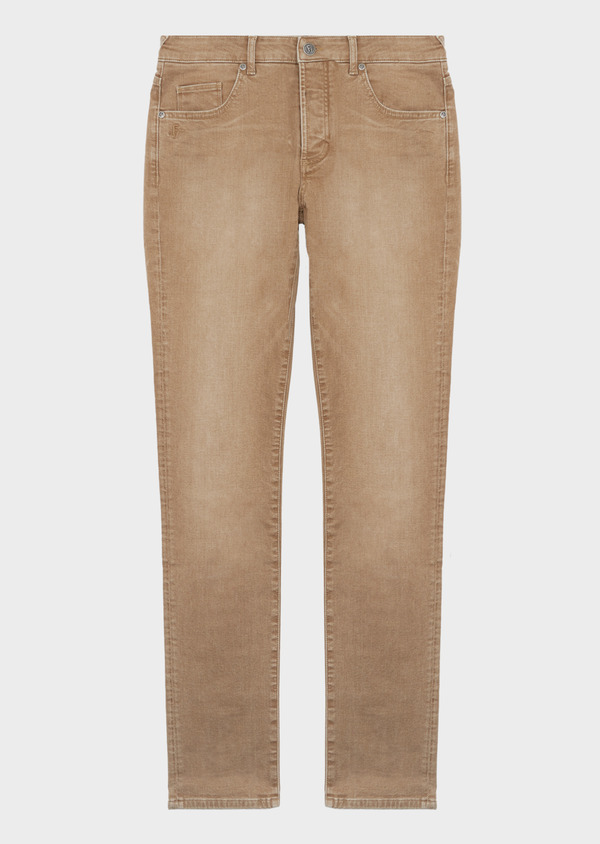 Jean skinny en coton stretch camel - Father and Sons 47584