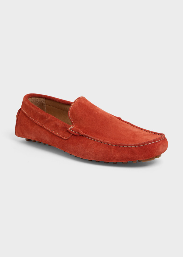 Mocassins en daim terracotta - Father and Sons 54586