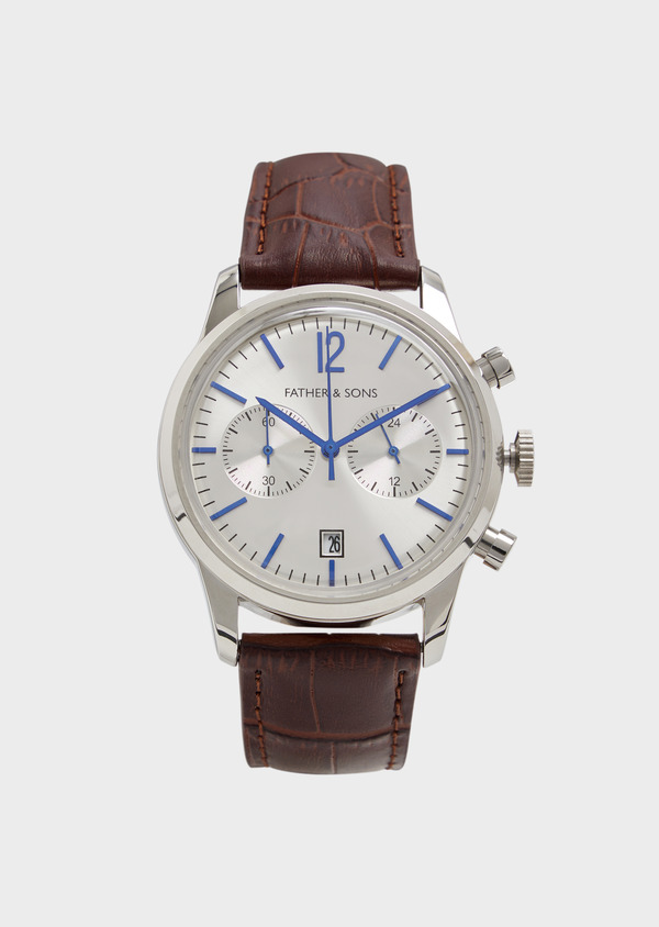 Montre bracelet cuir tabac - Father and Sons 48336